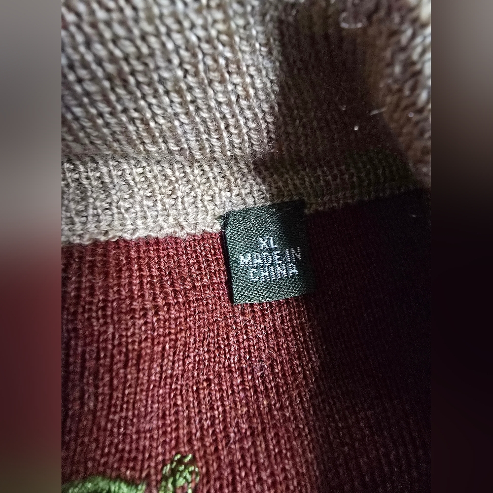 Orvis Tan Men's Sweater - Picture 4 of 5